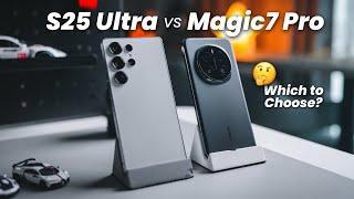 Galaxy S25 Ultra vs HONOR Magic 7 Pro: FLAGSHIP BATTLE! | Which Would U Choose? 