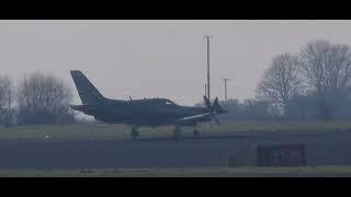 Daher TBM departing Liverpool John Lennon Airport #aviation #planespotting #ljla