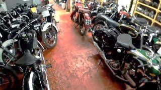 ANDY TIERNAN'S  CLASSIC BIKE EMPORIUM.   ALL BIKES ARE FOR SALE!