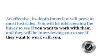 Perform a Buyer Interview 404 - Qualify All Real Estate Buyers