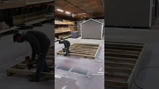 Building a shed floor base #wood #shed #floor #base