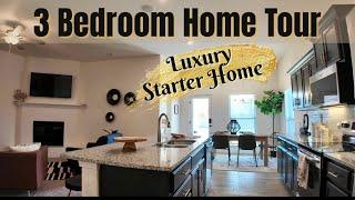 Luxury Starter Home Plan - House Tour - 3 Bedroom 2 Bath