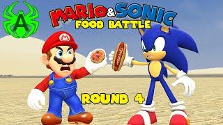 Mario VS Sonic: Food Battle - Round 4