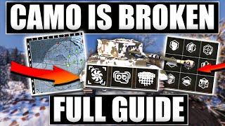 How To BREAK Camo in World of Tanks Console - Camo Guide