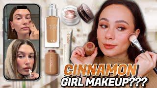 I TRIED THE TIKTOK VIRAL CINNAMON GIRL MAKEUP TUTORIAL! LOOK OF THE SEASON!?