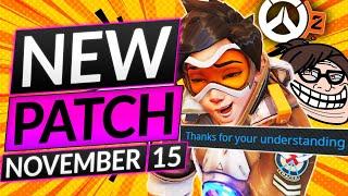 NEW MASSIVE OVERWATCH 2 PATCH (November 15) - Small Indie Company - Update Guide