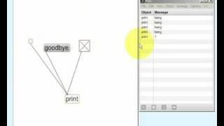 Introduction to MaxMSP: Messages and Data