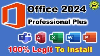 Download and Install Office 2024 From Microsoft for free | Genuine Version | Office 2024