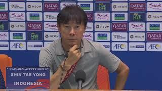 Post Match Press Conference Arab Saudi vs Indonesia