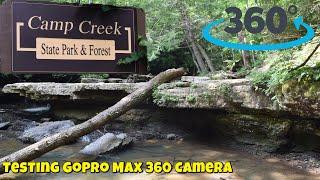 Exploring Camp Creek State Park in 360° | GoPro Max Test in Wild Wonderful West Virginia!