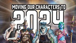 Moving 5e Characters to the 2024 PHB | DND Actual Play