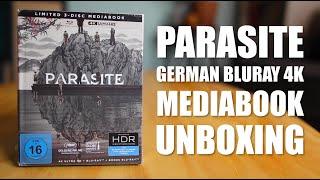 PARASITE Limited Edition 3-Disc MEDIABOOK (Cover A) 4K UHD + Blu-ray + Bonus-Disc UNBOXING