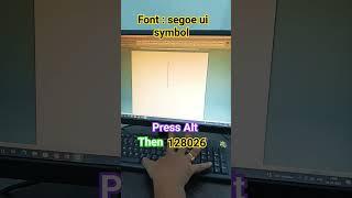 shell Symbol Shortcut in Ms word #shorts #shell #msword #shortcutkeys #computer #viral
