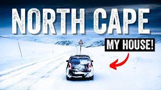 SLEEPING AT NORTH CAPE IN A TINY CAR | -33 °C Arctic Road Trip - Part 4/7