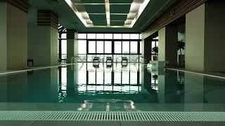 Busy Indoor Pool Ambience I Background Noise I  People Talking, Children and Splashes