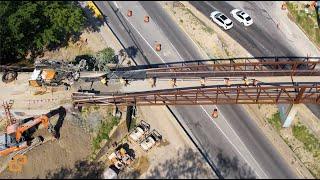 SH 78 Pedestrian Bridge Project  - Oscar Orduno, Inc Earth Retention Systems