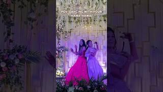 HAWA HAWAI | SISTERS DANCE | #weddingceremony #sistersdance #easydancesteps #sangeetchoreographer