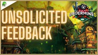 Unsolicited Feedback The War Within