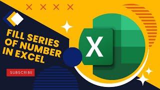 Excel Tips #2 - Quickly Fill Series of Numbers in a Few Seconds