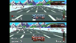 Top Gear SNES Gameplay Ending Super Nintendo