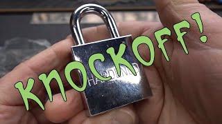 (1488) Shield Security Padlock (HORRIBLE American Knockoff)