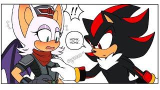 Saying Goodbye - Shadow x Rouge (Shadouge) Sonic Comic Dub Comp