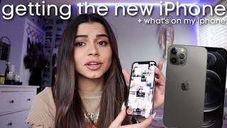 Come get the iPhone 12 Pro with me + What's on my iPhone?!