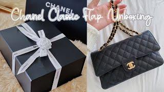 CHANEL UNBOXING | Chanel Classic Flap Medium in Caviar Leather!