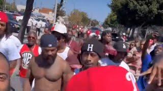 PIRU GANG MEMBERS WALK FOR PEACE