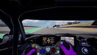 ACC Laguna Seca McLaren 720S GT3 EVO (Dry) Track Guide (Hotlap + Telemetry)