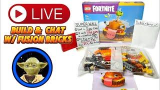 LIVE BUILD: w/ Fusion Bricks! (LEGO Fortnite: Durrr Burger)