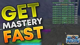 How To Get Mastery FAST in Second Sea (BLOXFRUITS)