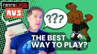 The BEST Way to Play NES Games! RetroUSB AVS Full Unboxing, Setup and Review!