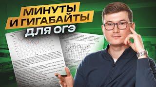 Минуты и гигабайты для ОГЭ по математике: задания №1-5 | Умскул