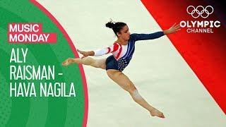 Aly Raisman's Floor Routine at London 2012 to Hava Nagila | Music Monday