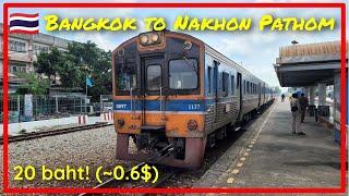  Bangkok to Nakhon Pathom by Railway 