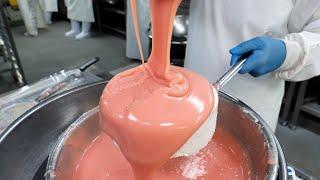 볼수록 빠져드는? 굉장한 한국 케익공장의 다양한 케이크 만드는 과정 4편/ making korean best handmade cake top4 - korean street food