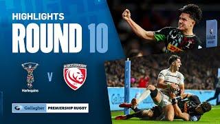 Harlequins v Gloucester - HIGHLIGHTS | 9 Try Twickenham Showstopper! | Gallagher Premiership 2023/24