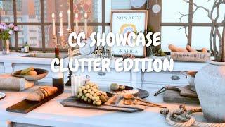 MUST HAVE aesthetic furniture | CLUTTER EDITION | the sims 4 cc showcase