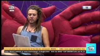 #BBMzansi Cover up Gino!