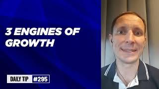 3 engines of growth [Founders launching #SaaS tip 295]