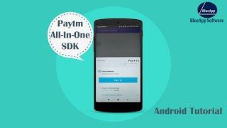 Paytm all-in-one SDK android tutorial - Best Payment Gateway