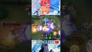 straight cable is my Satisfying move hehe #fannygameplay #mlbb #kinglevi