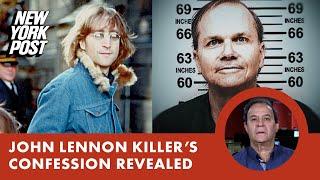 Mark David Chapman’s deranged confession, John Lennon’s final words revealed 43 years after murder