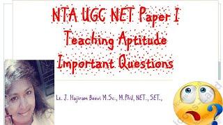 NTA UGC NET Paper 1 Teaching Methodologies MCQ