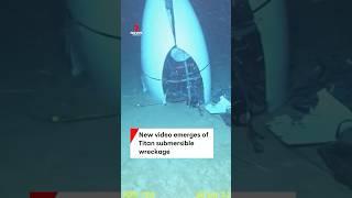 New video emerge of Titan submersible wreckage