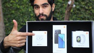 Redmi Note 13 + Redmi Watch 4 & Redmi Buds 5 UNBOXING