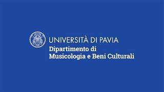 Dipartimento di Musicologia e Beni Culturali - Claudio Vela