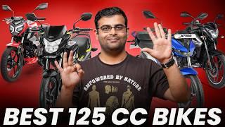 Top 5 Best 125cc Bikes In India  Best Bikes Under 1 Lakh | 2024