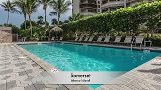 Somerset-Marco Island Beachfront Condo That offers weekly rentals.